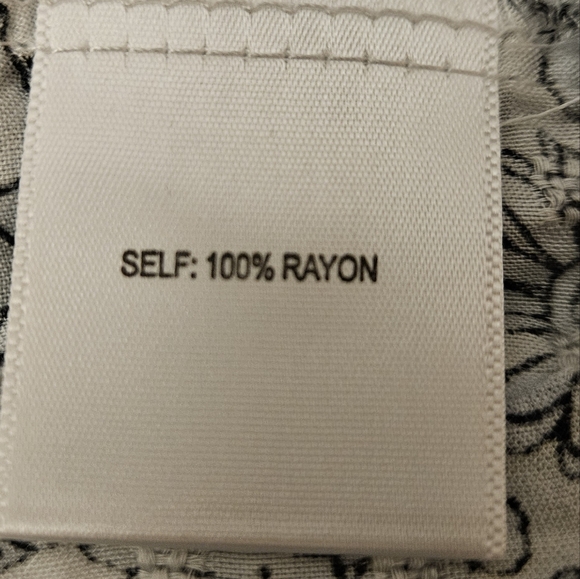 Jane and Delancey Black and White Bell Sleeve Blouse - Picture 6 of 7